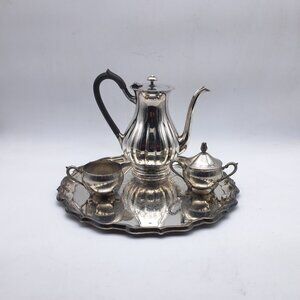Silver Plate Tea Service